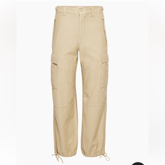 Aritzia Pants - Aritzia TNA - Cargo Supply Pant - Beige - 00